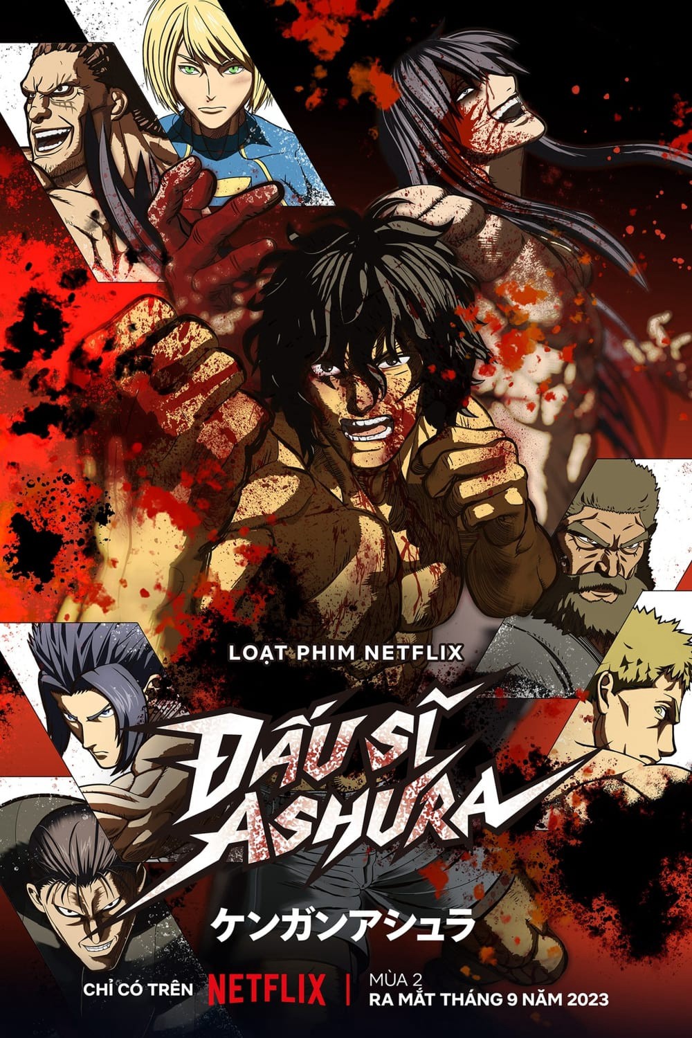 Đấu sĩ Ashura (Phần 4) | KENGAN ASHURA Season 2 cour 2 (2024)