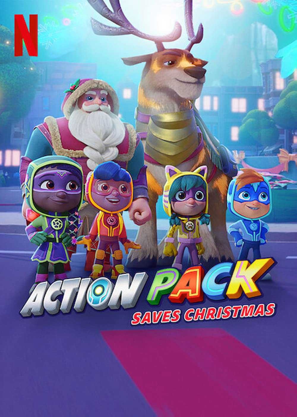 Action Pack giải cứu Giáng sinh | The Action Pack Saves Christmas (2021)