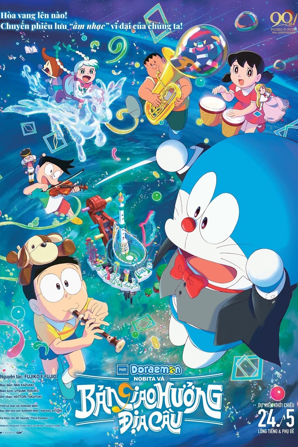 Doraemon: Nobita và Bản Giao Hưởng Địa Cầu | Doraemon the Movie: Nobita's Earth Symphony (2024)