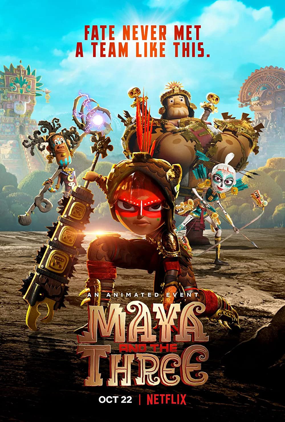 Maya Và Ba Chiến Binh Huyền Thoại | Maya And The Three (2021)