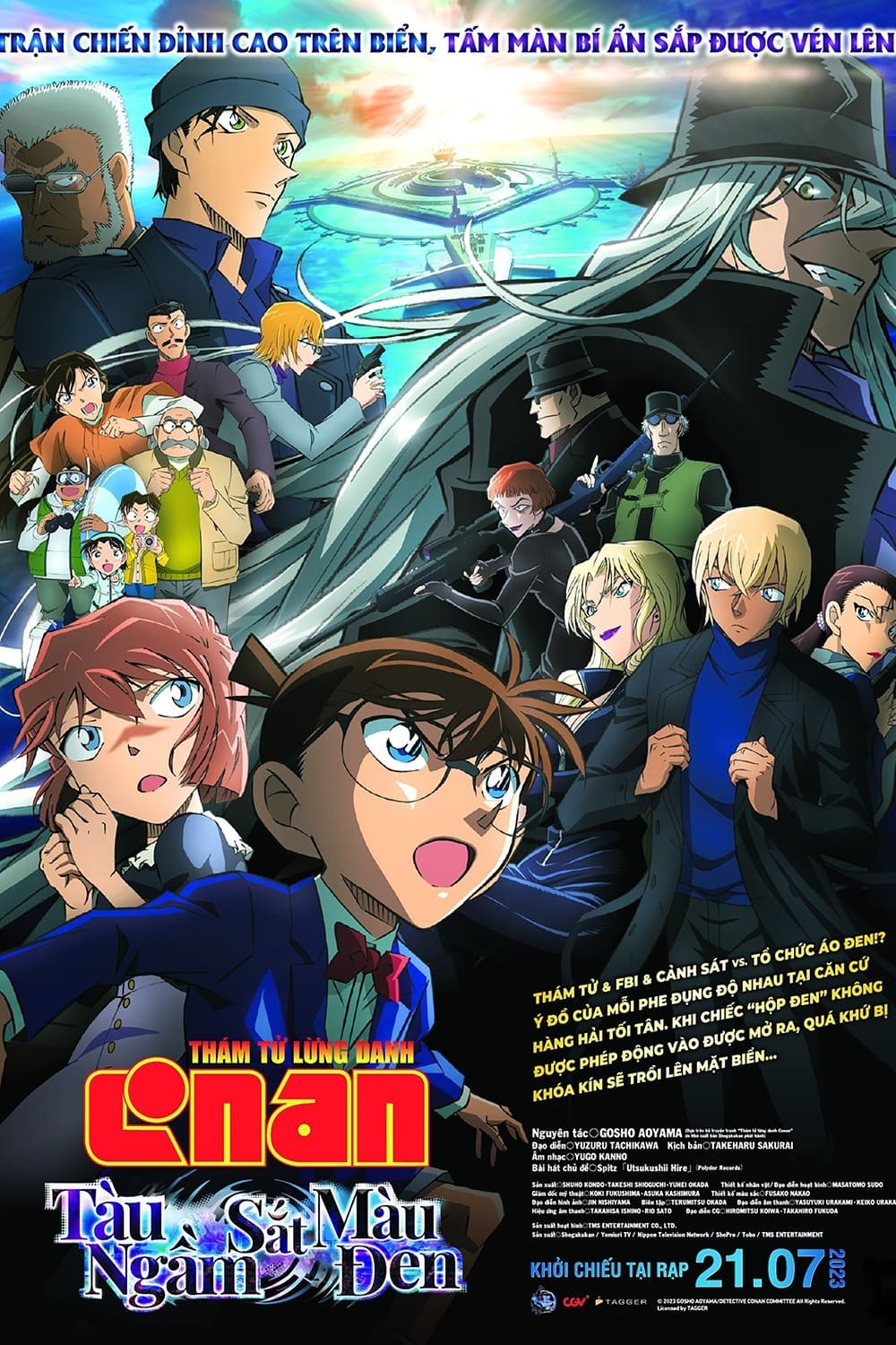 Thám Tử Lừng Danh Conan 26: Tàu Ngầm Sắt Màu Đen | Detective Conan: Black Iron Submarine (2023)