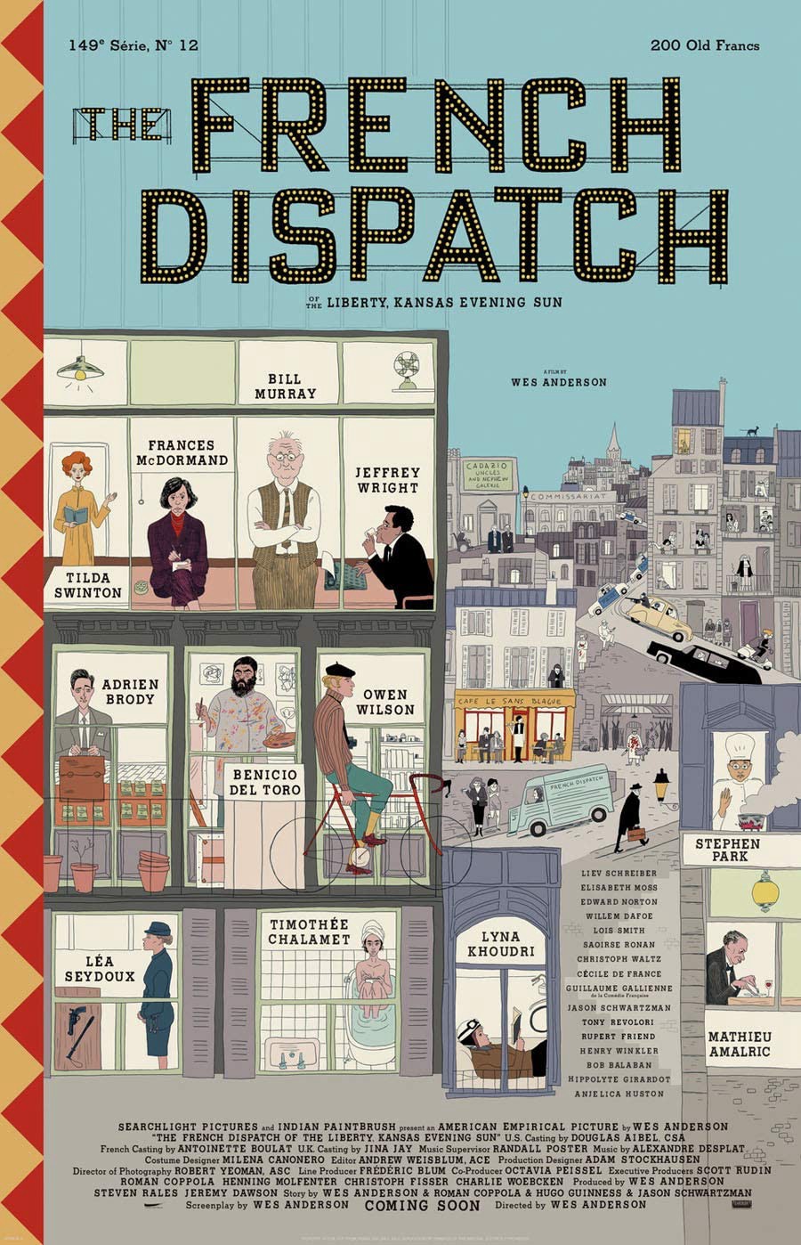 Tờ Báo Công Văn Pháp | The French Dispatch (2021)